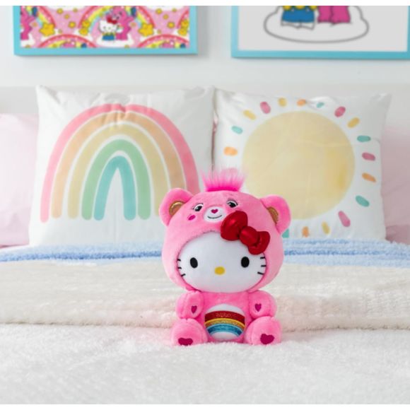Sanrio Hello Kitty Dressed As Cheer Bear Care Bear Plush - Picture 5 of 6